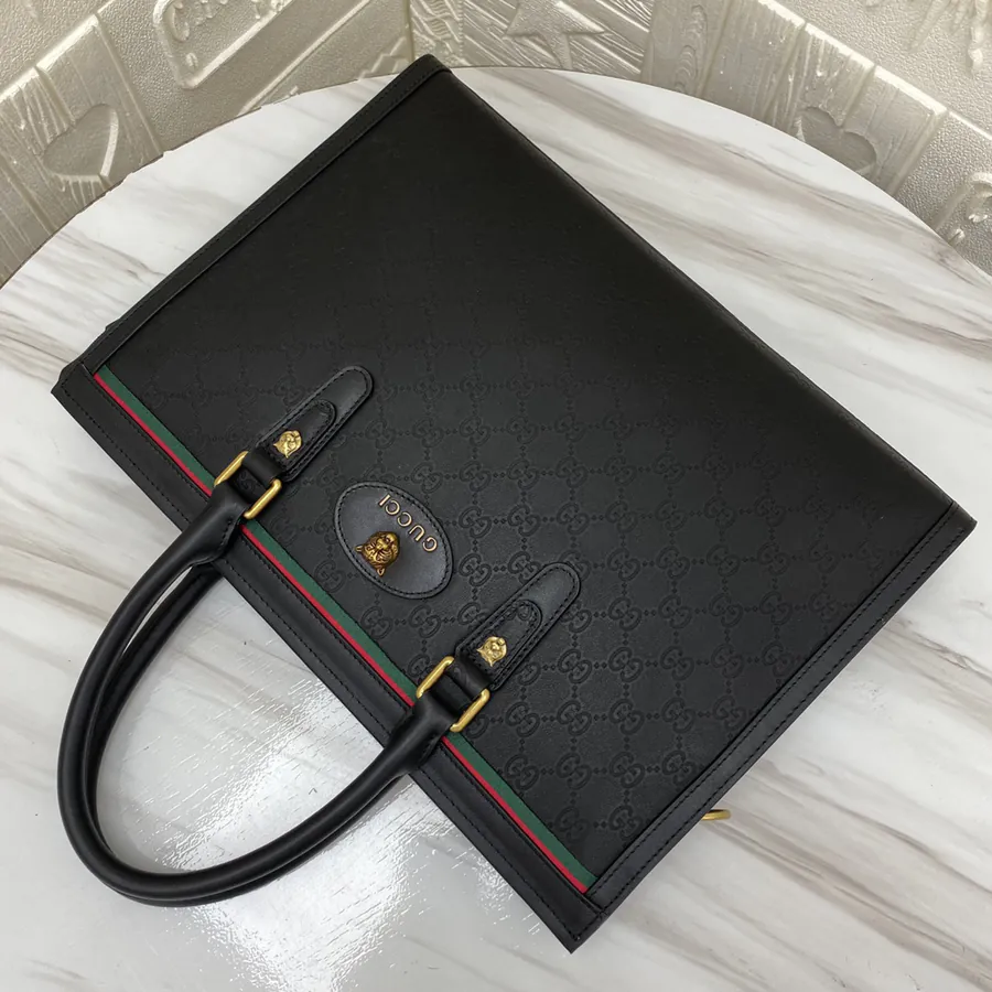 G Brand New Men's Handbag Premium Quality Grained Leather