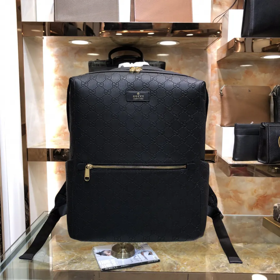 Gucci Classic Canvas Backpack (Embossed) Premium Quality