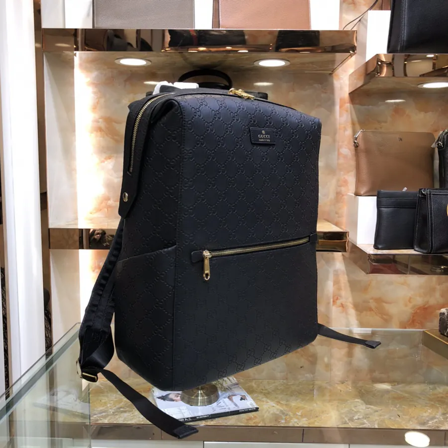 Gucci Classic Canvas Backpack (Embossed) Premium Quality