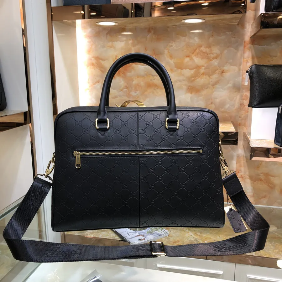 Gucci Double G Briefcase 85016 1