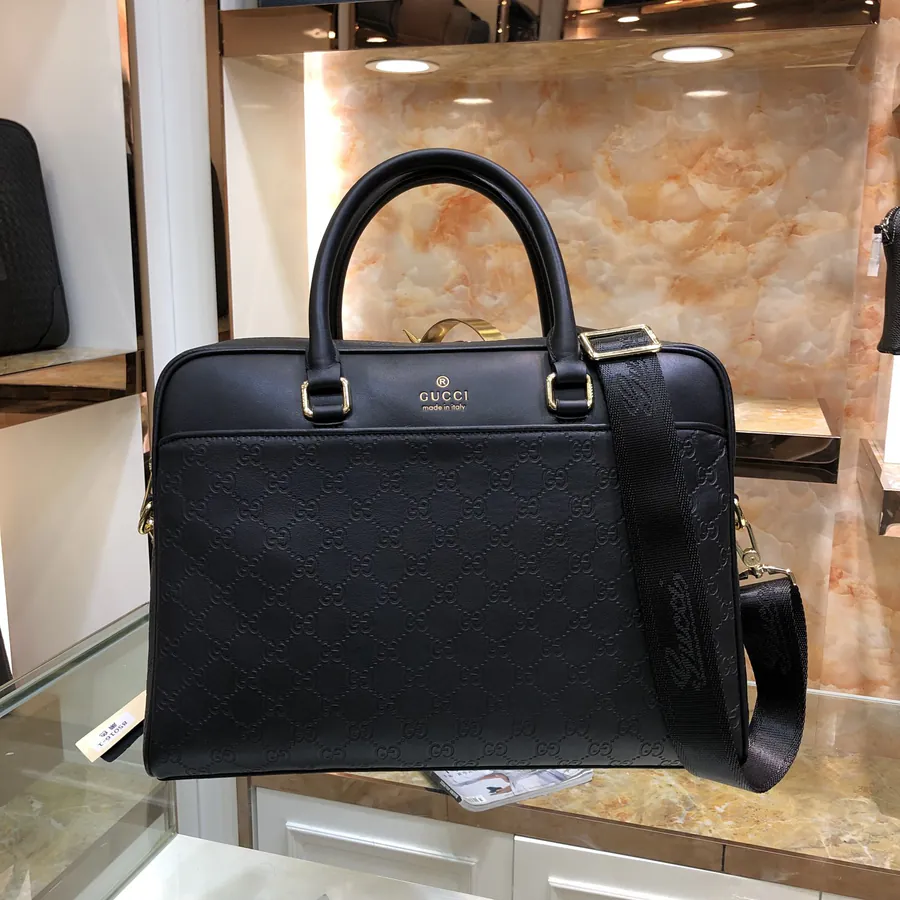 Gucci Double G Briefcase 85016 1