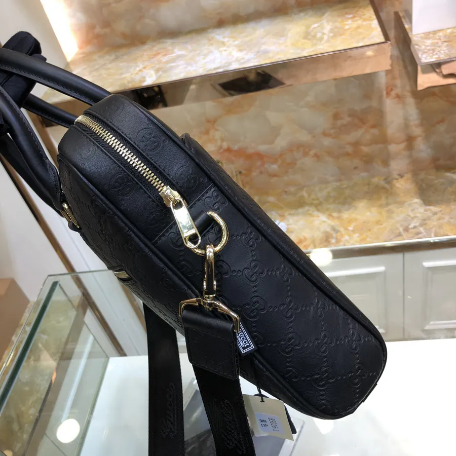 Gucci Double G Briefcase 85016 1