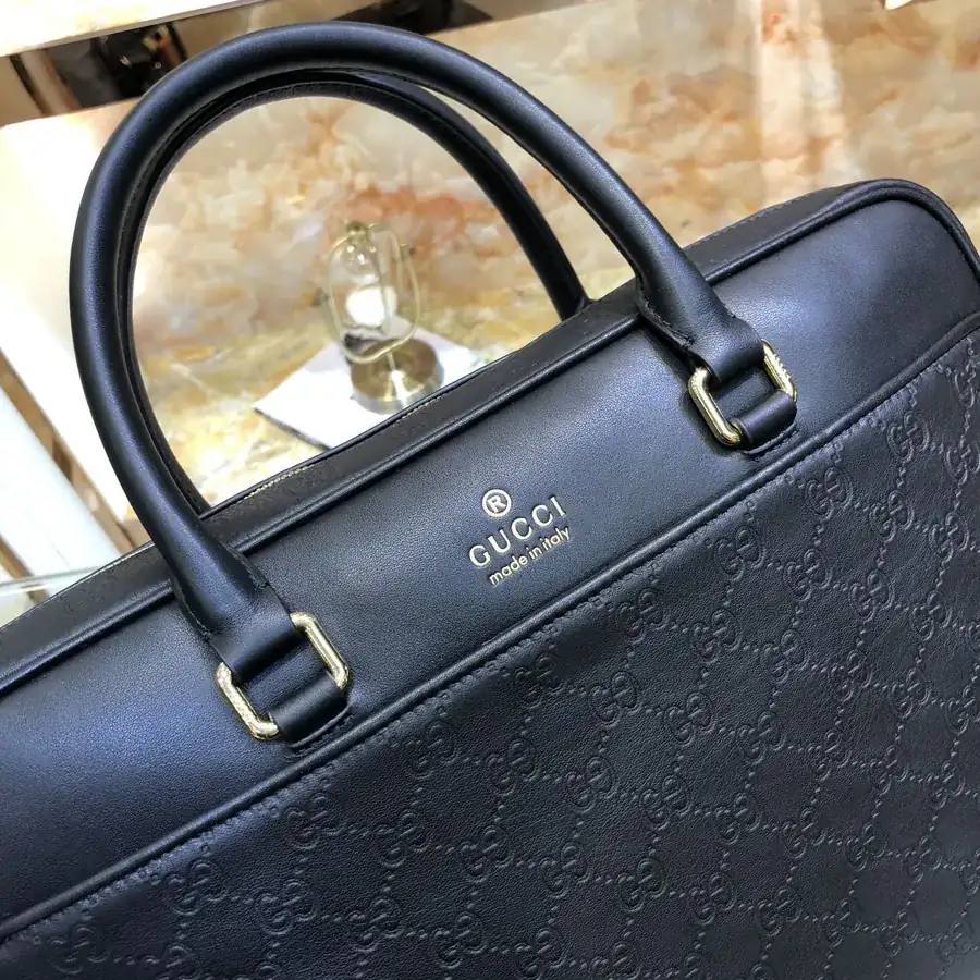 Gucci Double G Briefcase 85016 1