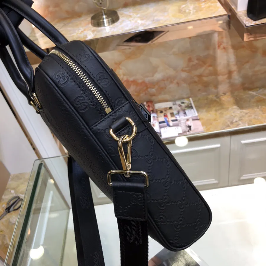 Gucci Double G Briefcase 85010 1