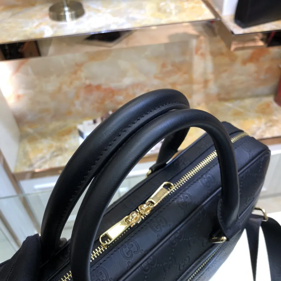 Gucci Double G Briefcase 85010 1