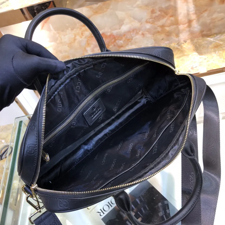 Gucci Double G Briefcase 85010 1