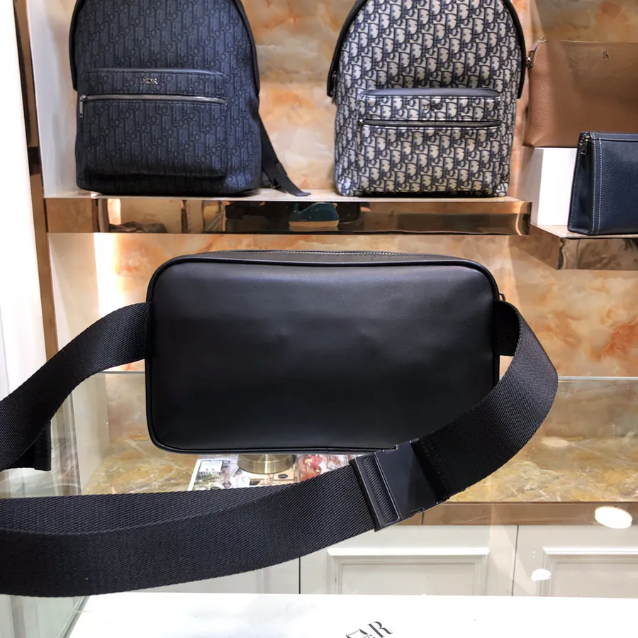 BV New Intrecciato 15 Woven Leather Mini Waist Bag