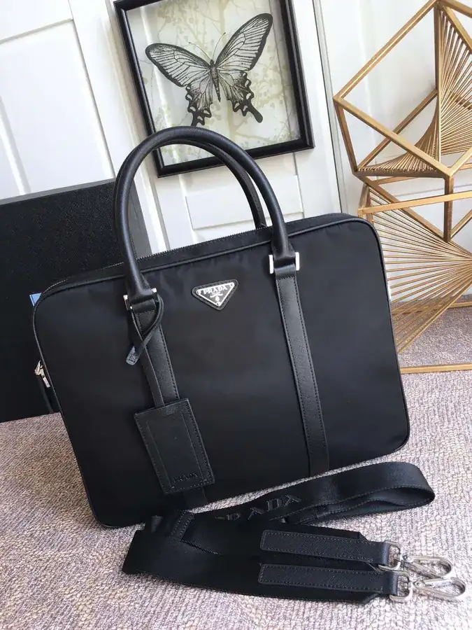 PRADA 2VE871 Men's Briefcase
