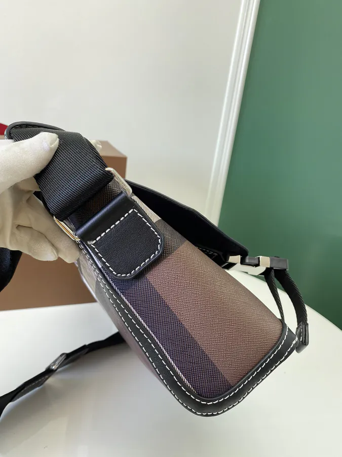 Burberry Messenger Bag with Stand Up Design