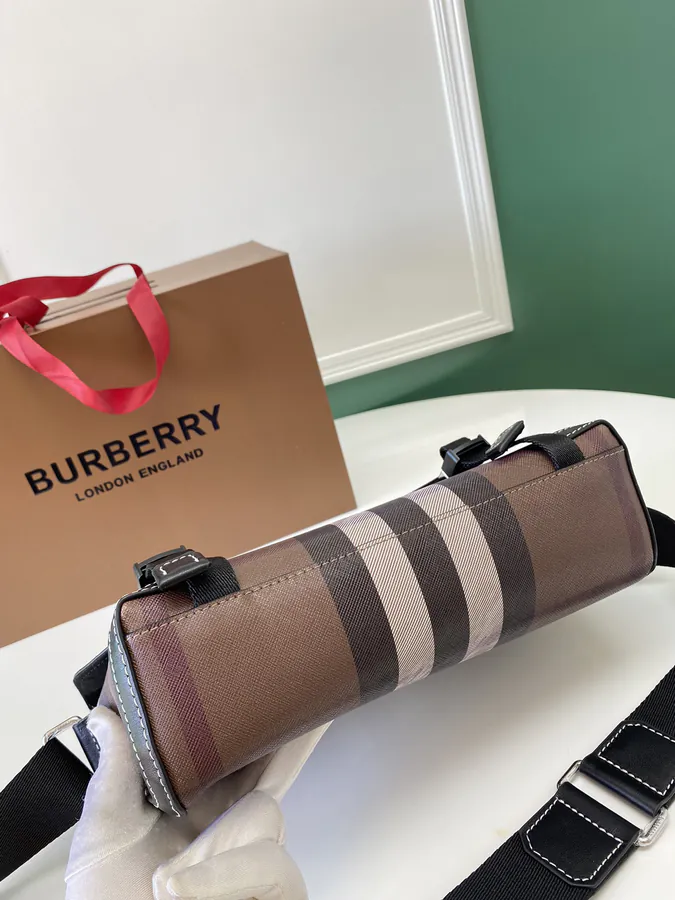 Burberry Messenger Bag with Stand Up Design