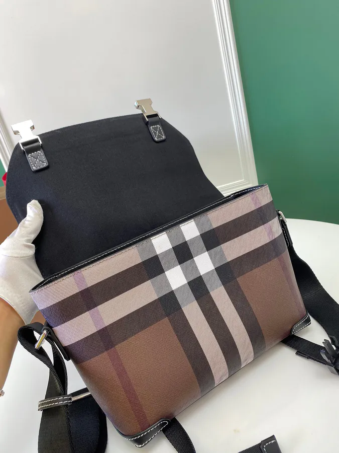 Burberry Messenger Bag with Stand Up Design