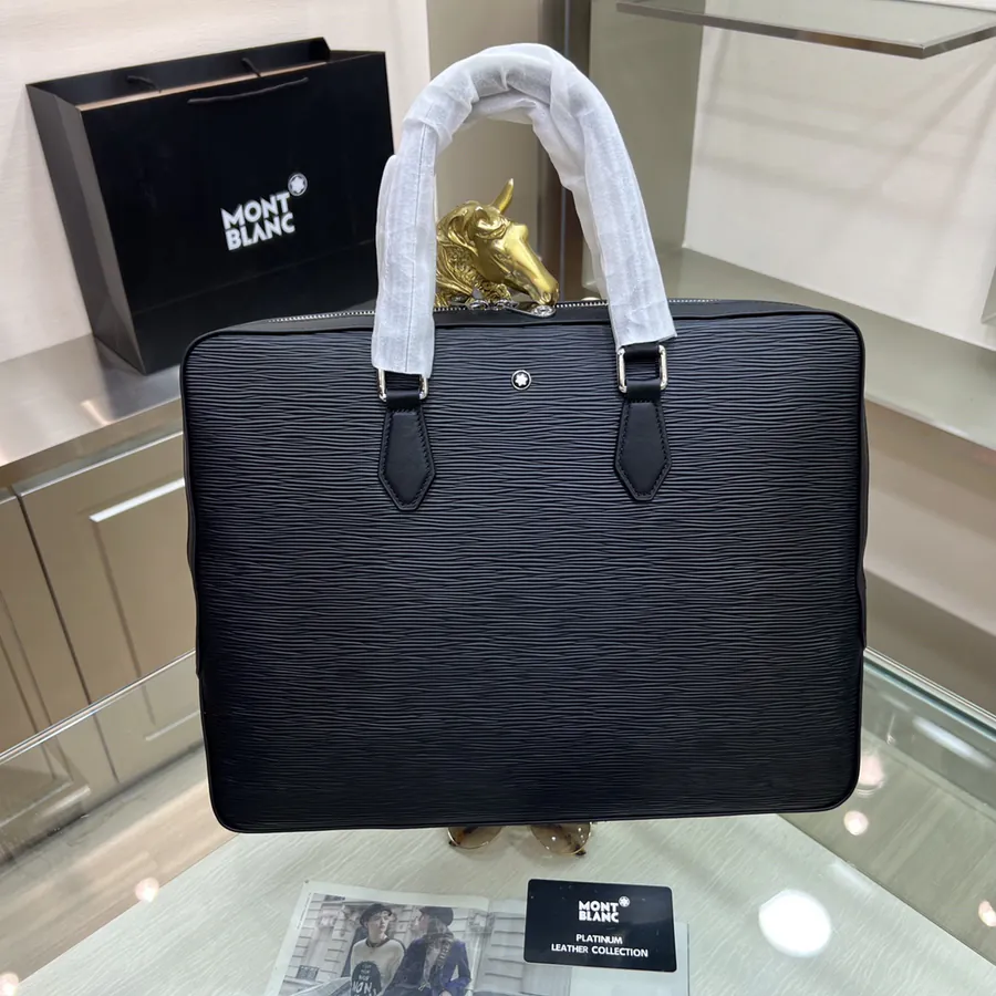 Montblanc International Slim Briefcase with Ample Space