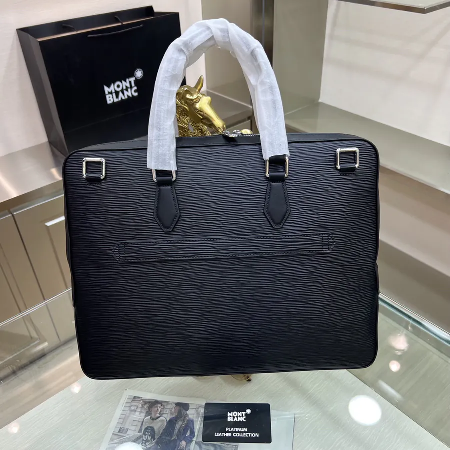 Montblanc International Slim Briefcase with Ample Space