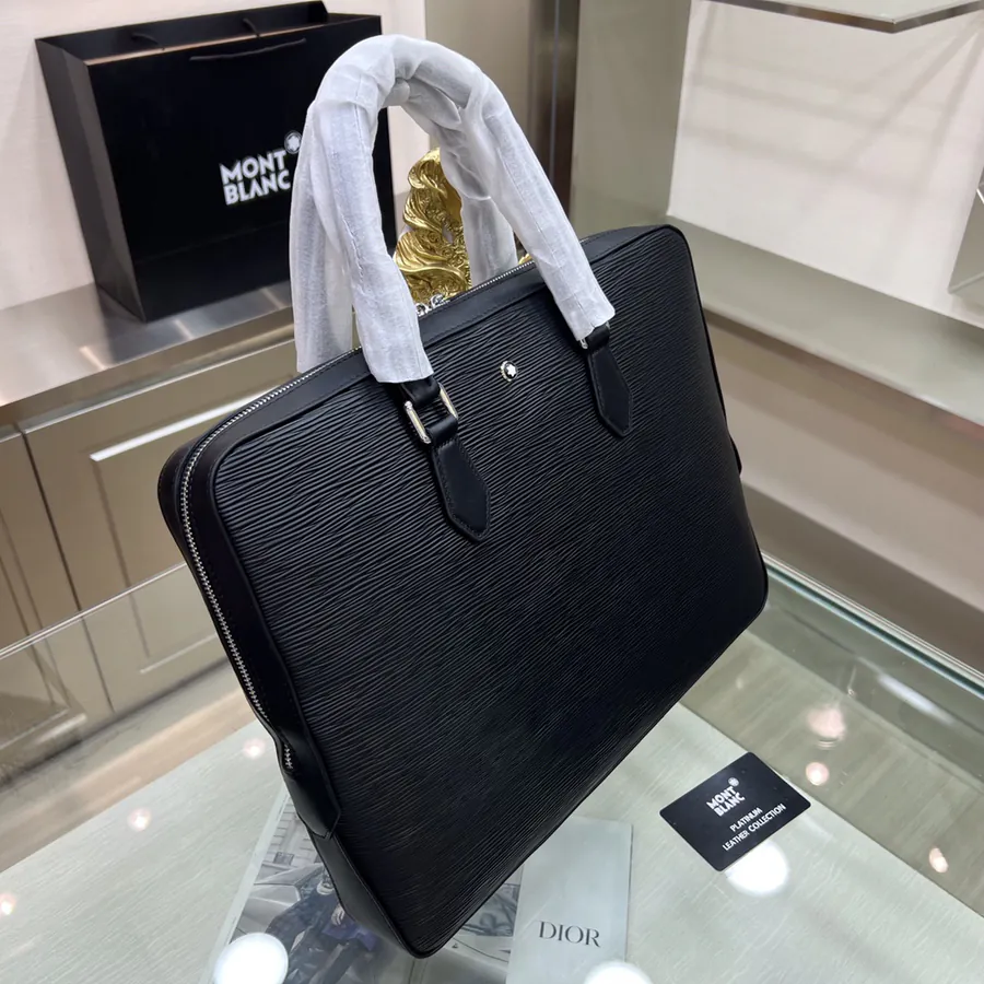Montblanc International Slim Briefcase with Ample Space