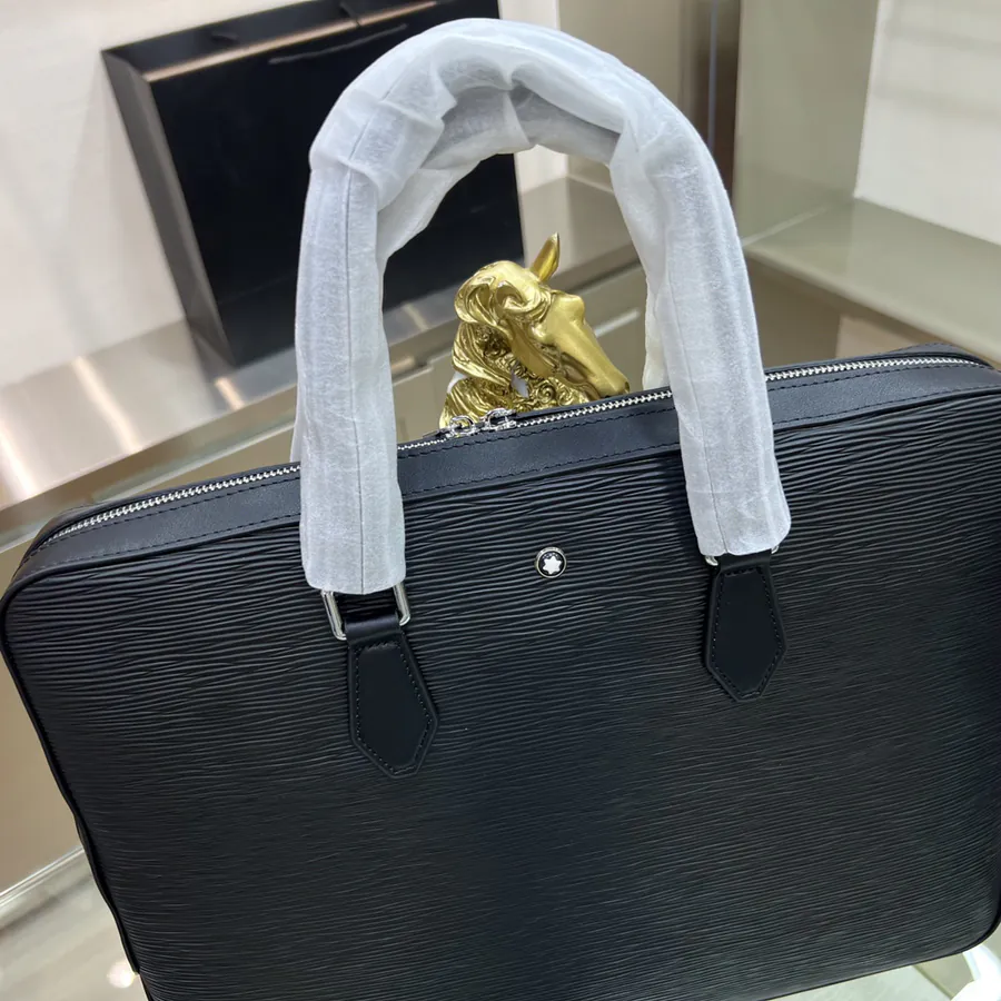Montblanc International Slim Briefcase with Ample Space