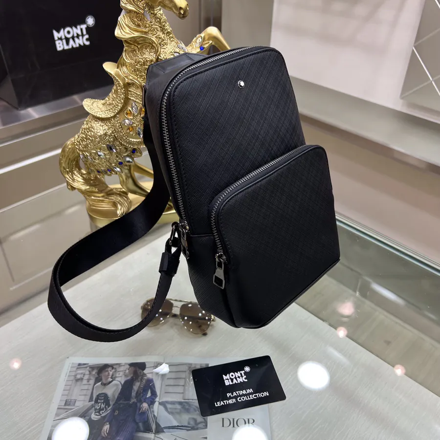 Montblanc International Chest Bag with Premium Leather
