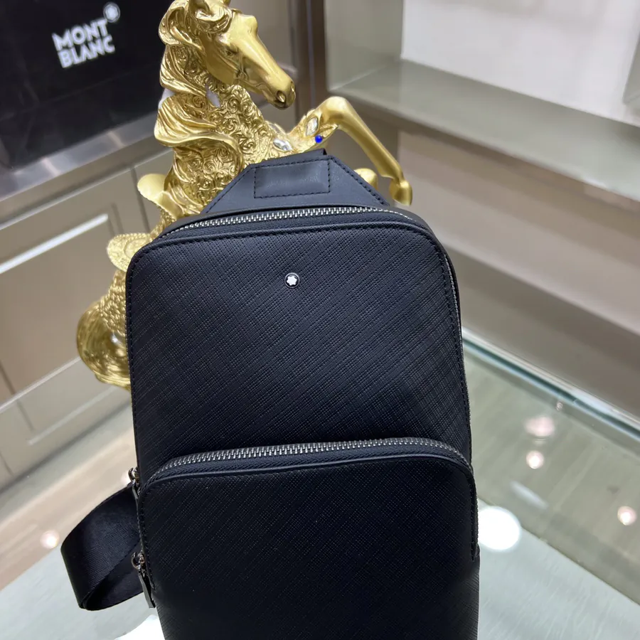 Montblanc International Chest Bag with Premium Leather