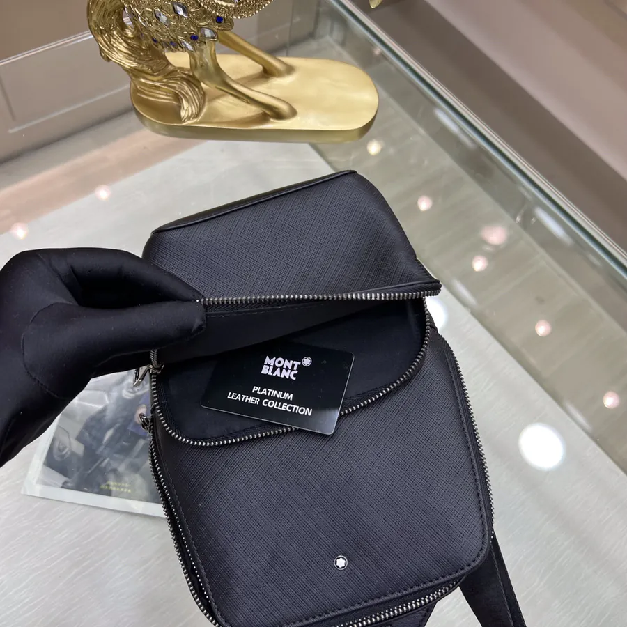 Montblanc International Chest Bag with Premium Leather