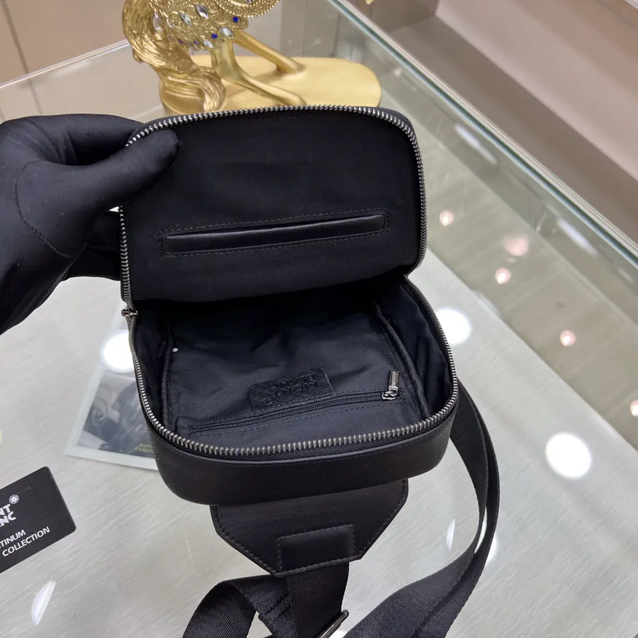 Montblanc International Chest Bag with Premium Leather