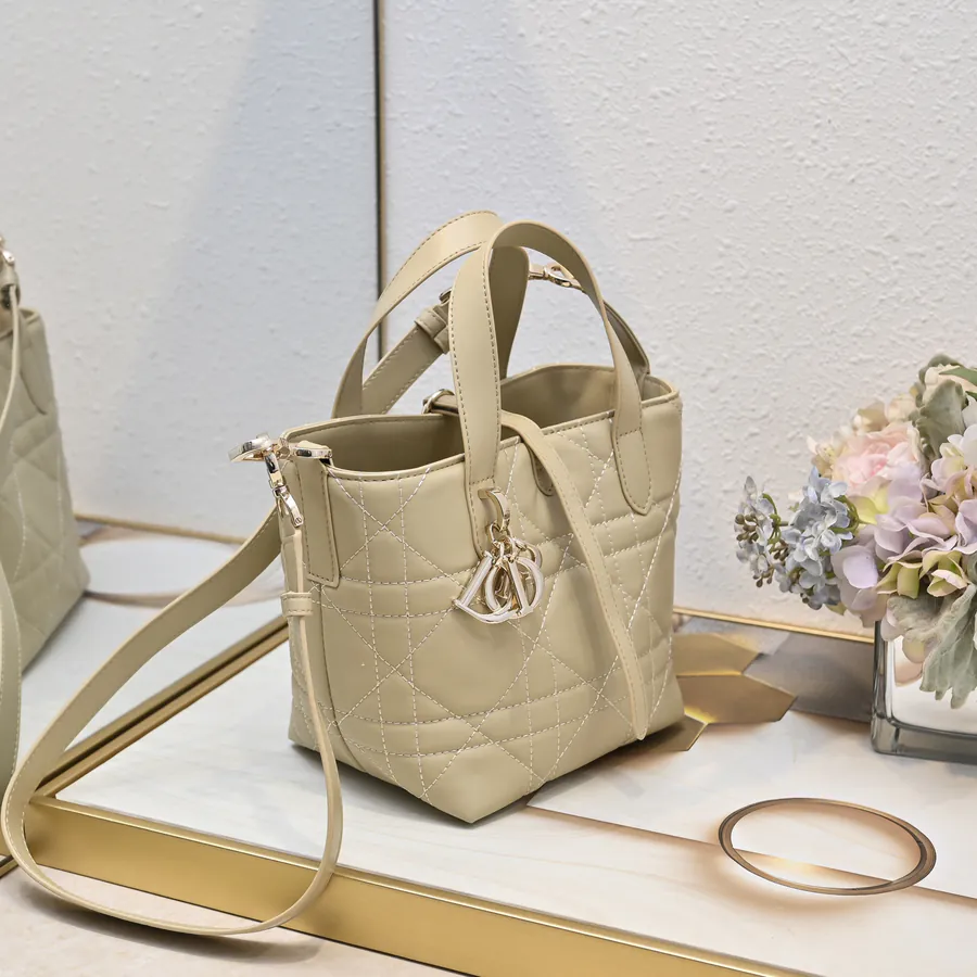 Toujours Vertical Mini Basket Bag Elegant and Modern Design