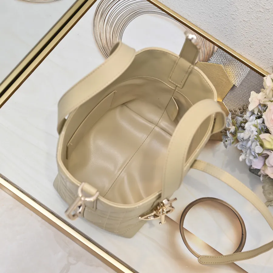 Toujours Vertical Mini Basket Bag Elegant and Modern Design
