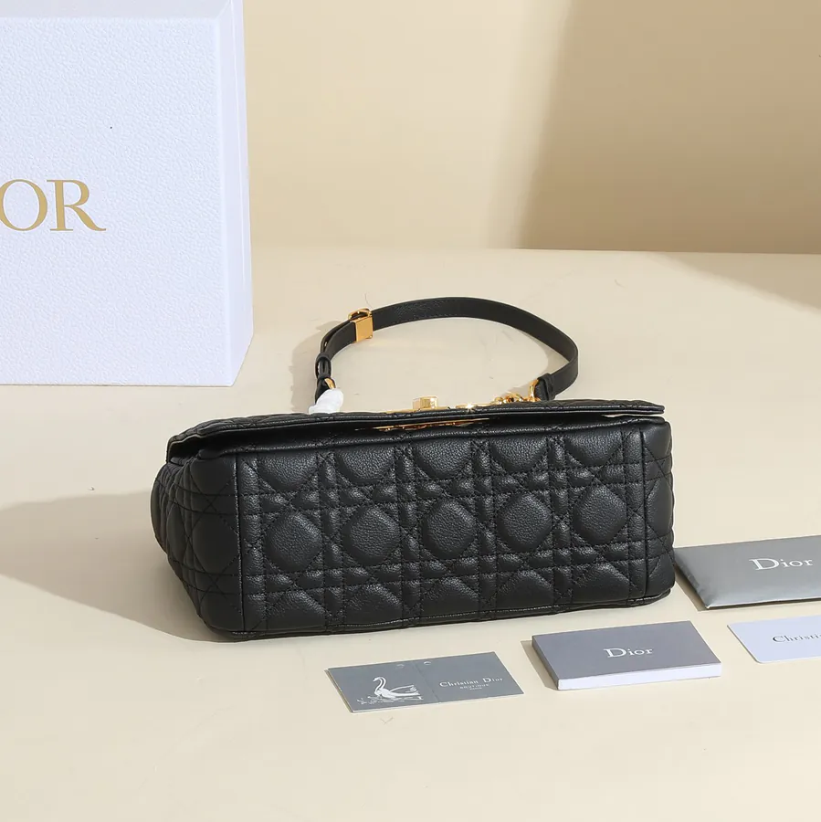 Caro Handbag in Grained Calfskin