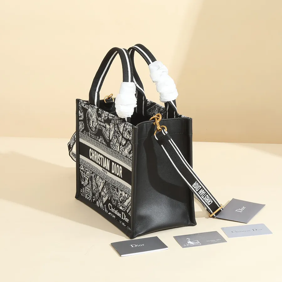 Maria Grazia Chiuri Paris Map Mini Book Tote