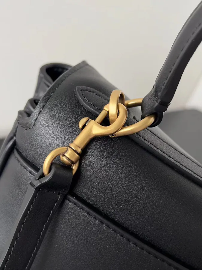 BaleNCIaga Rodeo Oversized Bag with Grained Calfskin