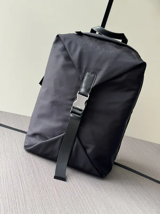 Prada 2VZ028 Canvas Double Shoulder Bag