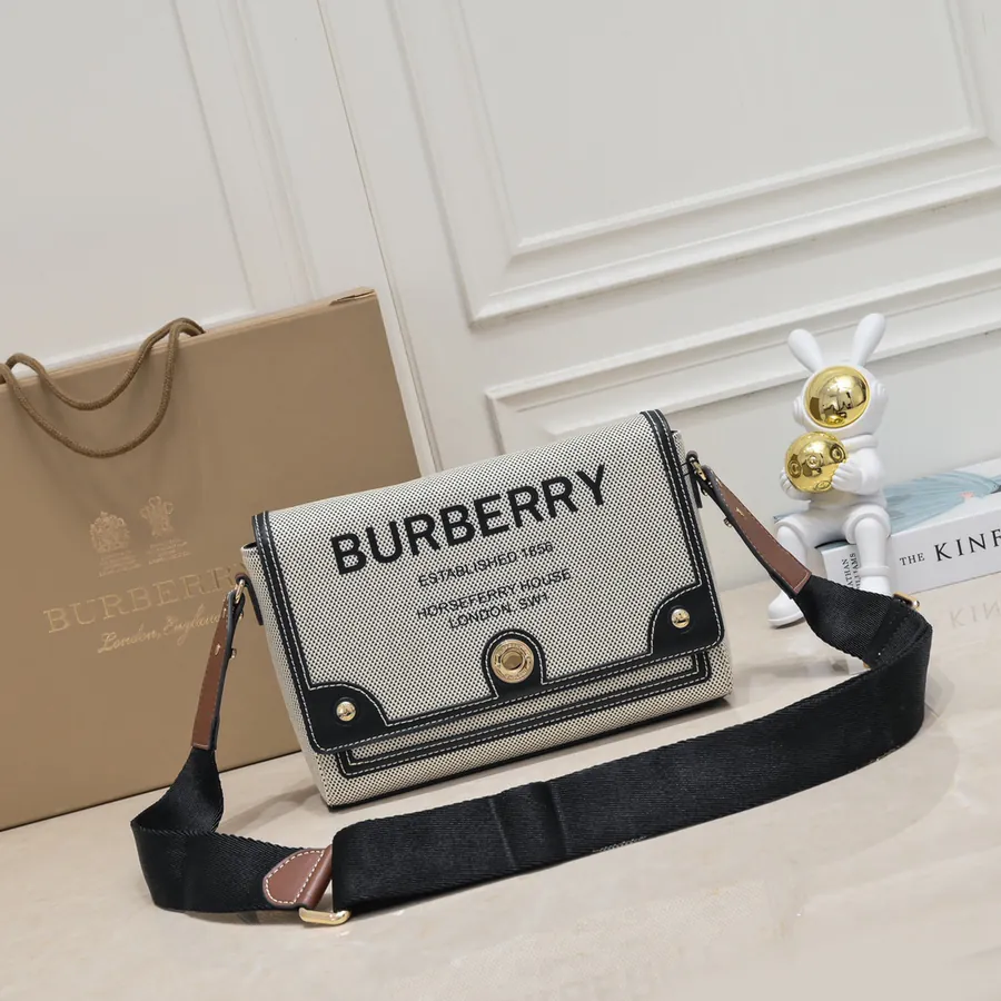 B Brand Mini Crossbody Bag with Horseferry Print