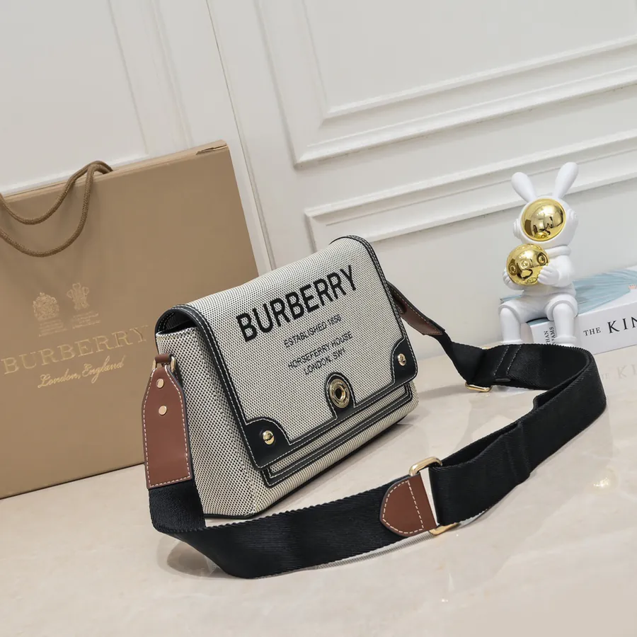 B Brand Mini Crossbody Bag with Horseferry Print