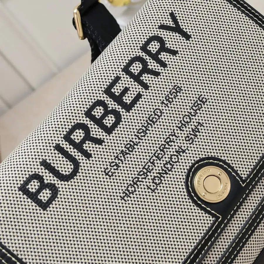 B Brand Mini Crossbody Bag with Horseferry Print