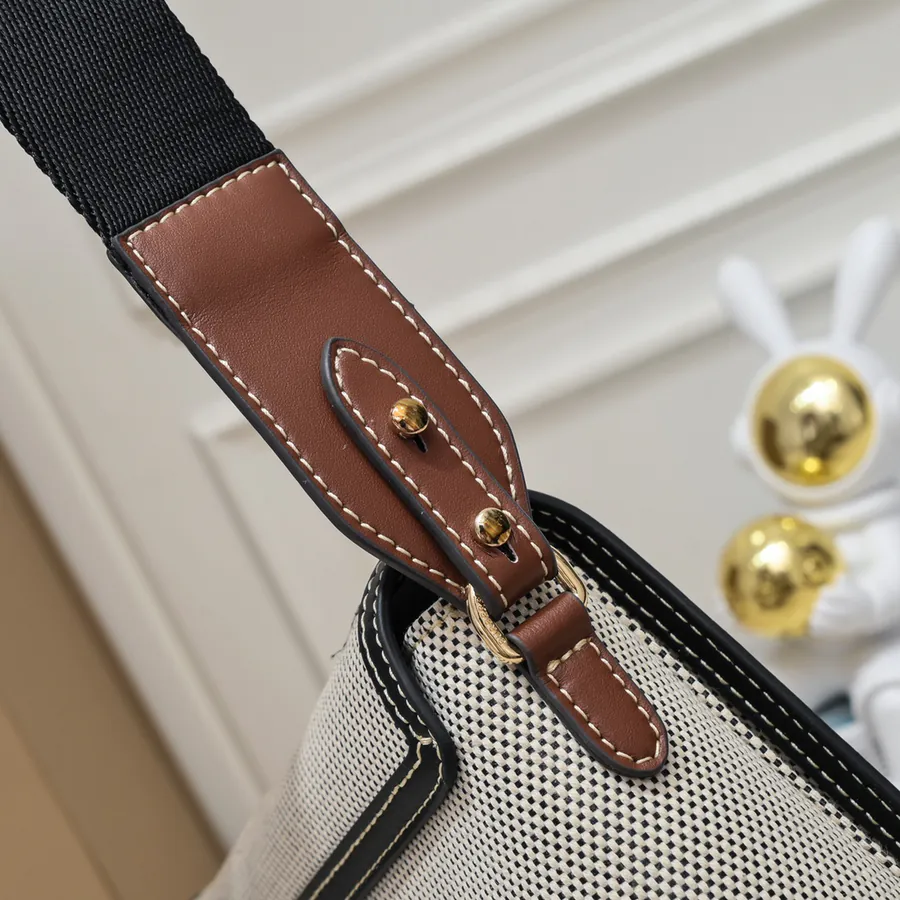 B Brand Mini Crossbody Bag with Horseferry Print