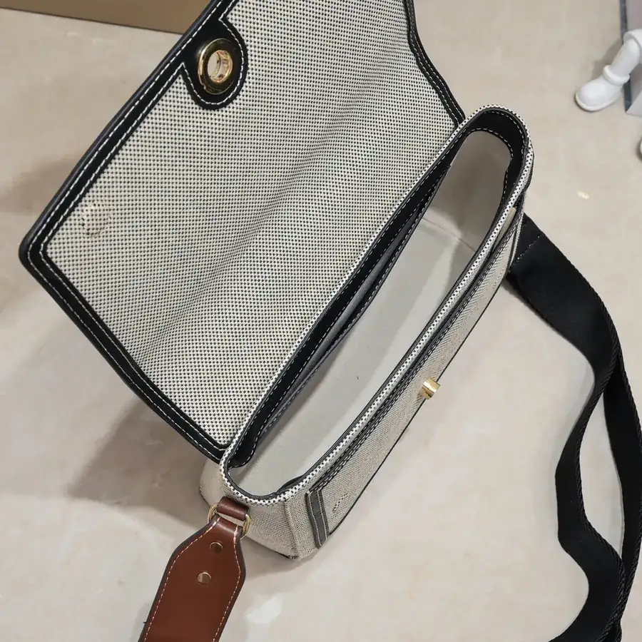 B Brand Mini Crossbody Bag with Horseferry Print