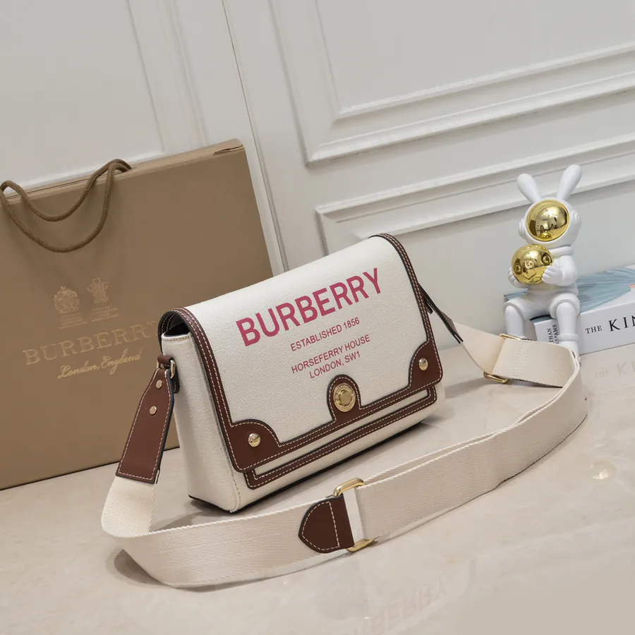 B Brand Mini Crossbody Bag with Horseferry Print