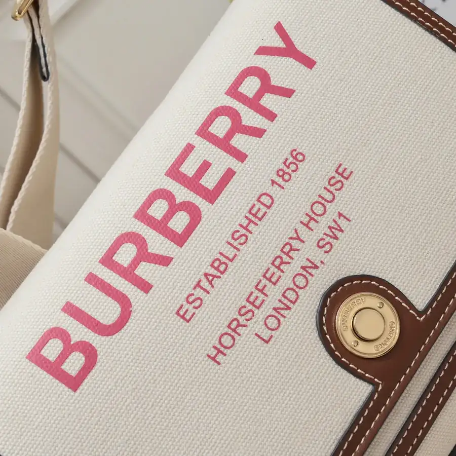 B Brand Mini Crossbody Bag with Horseferry Print