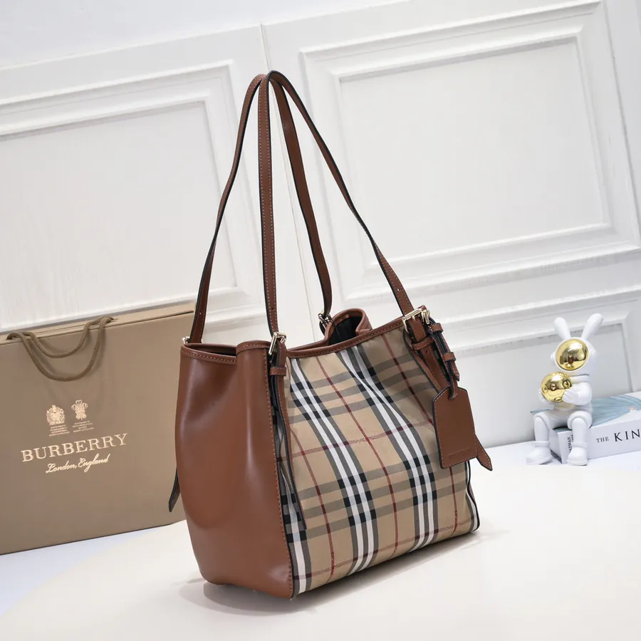B Family The Canter Handbag Horsebit Detail, Matelassé Embellishment, Italian Craftsmanship