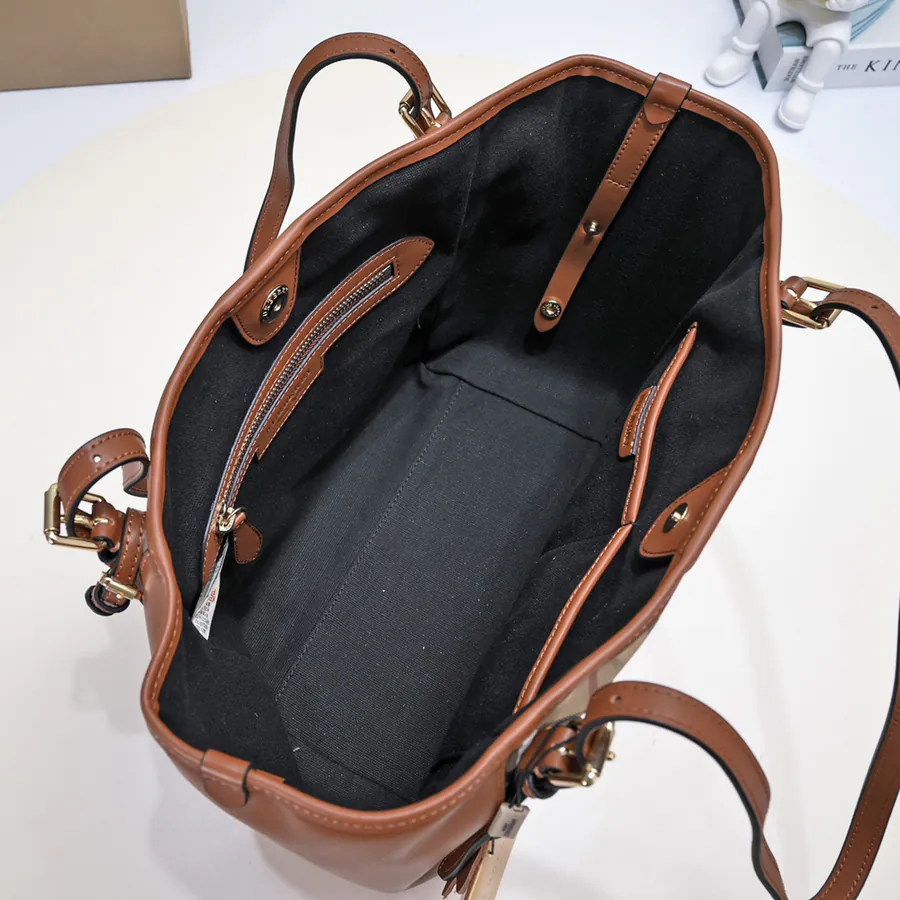 B Family The Canter Handbag Horsebit Detail, Matelassé Embellishment, Italian Craftsmanship