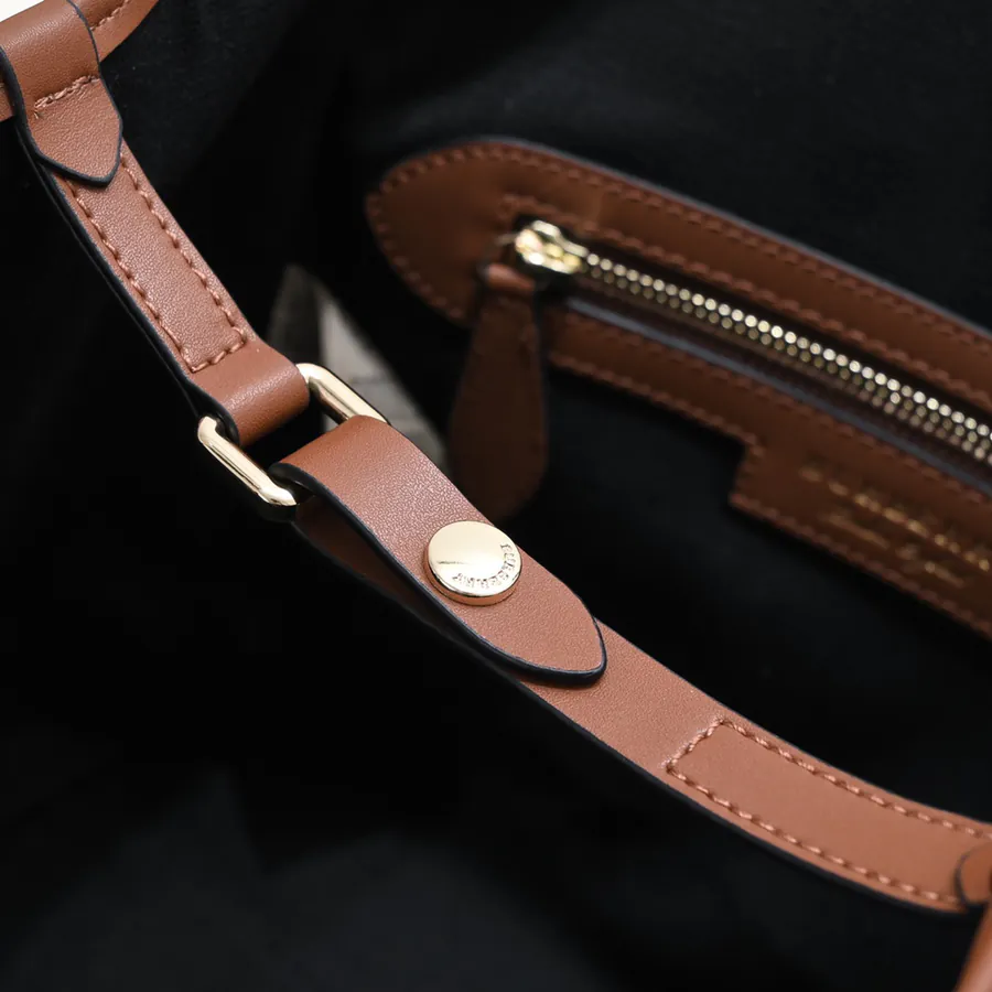 B Family The Canter Handbag Horsebit Detail, Matelassé Embellishment, Italian Craftsmanship