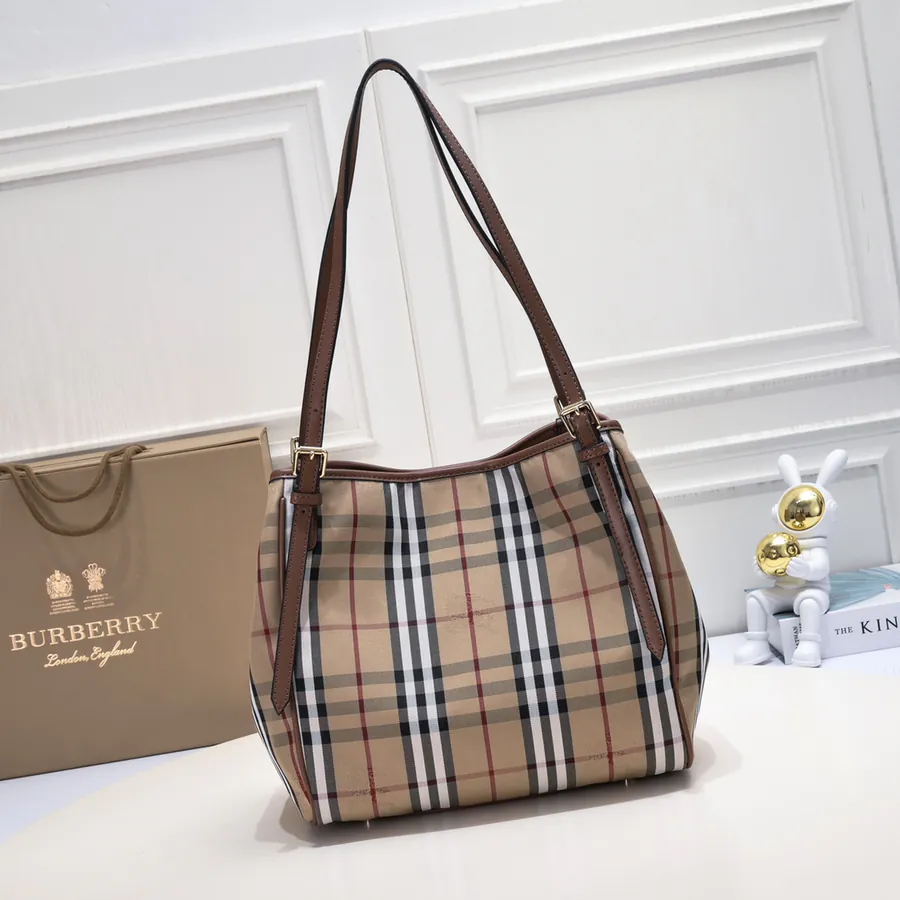 B Brand Bucket Bag Upgraded Version with Grained Calfskin and YKK Brass Hardware