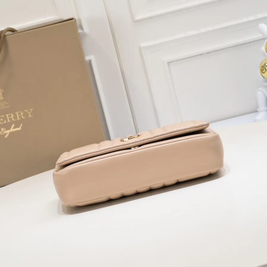 B Family Lola Bucket Bag with Grained Calfskin
