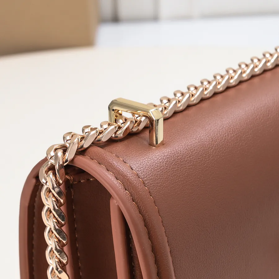 Thomas Burberry TB Exclusive Identifier Lock Clutch