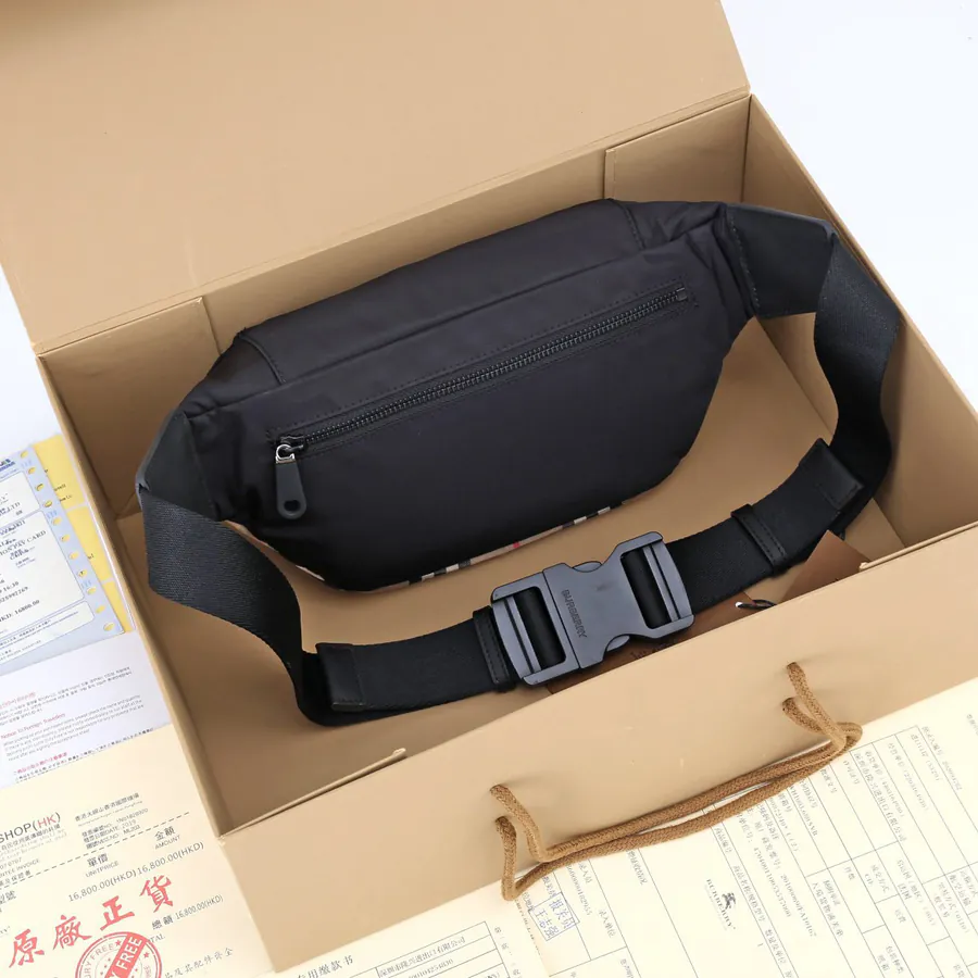 B Brand Upgraded Waist Bag in 70s Street Style