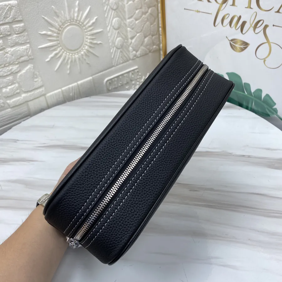 H Brand Stainless Steel Password Lock Handbag