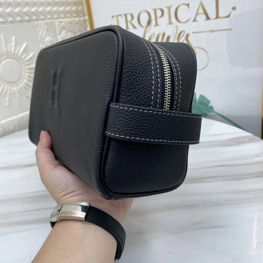 H Brand Stainless Steel Password Lock Handbag