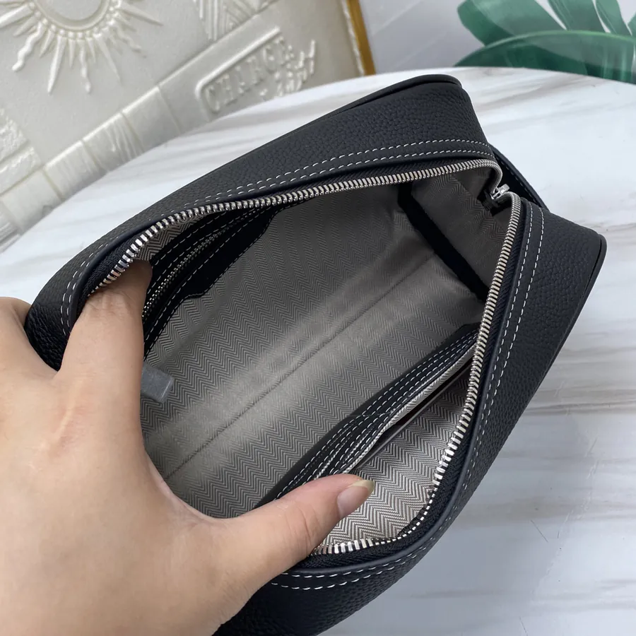 H Brand Stainless Steel Password Lock Handbag
