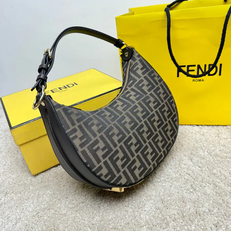 Graphy Shoulder Bag Mini Size, Crescent Shape