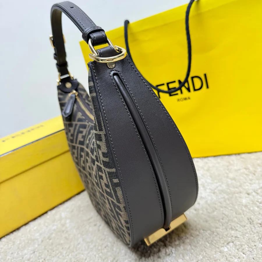 Graphy Shoulder Bag Mini Size, Crescent Shape