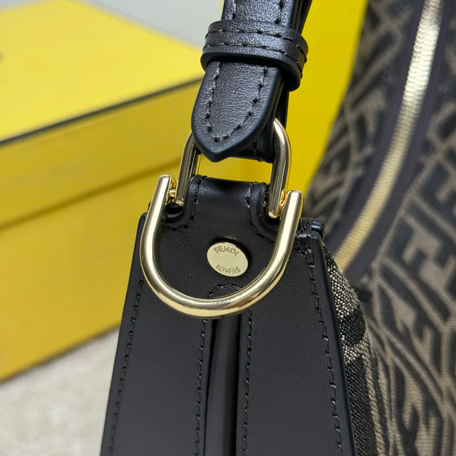Graphy Shoulder Bag Mini Size, Crescent Shape