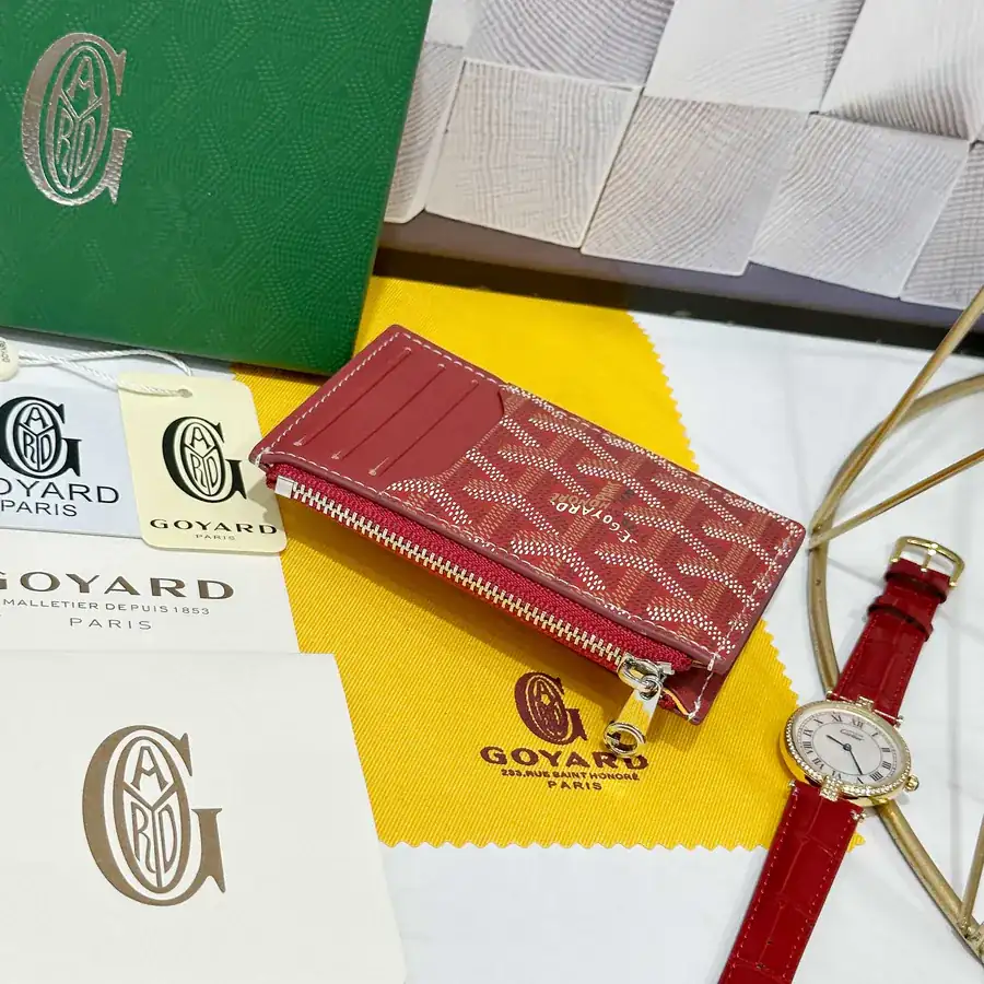 Goya Bourbon Zip Wallet Compact & Functional